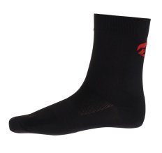Vysoké ponožky GHOST Black/Red - 35-38