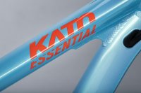 GHOST Kato Essential 29 Light Blue Pearl/Orange Gloss - S