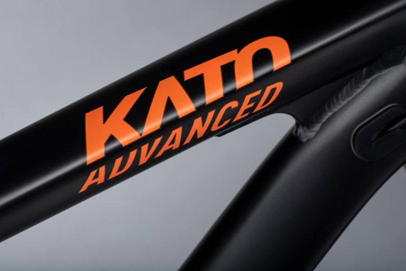 GHOST Kato Advanced 29 Black/Orange Matt - M
