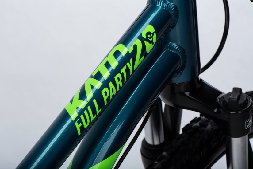 GHOST Kato 20 Full Party Dirty Blue/Lime Gloss