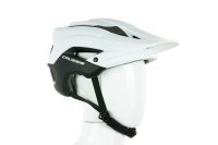 Cyklistická helma CRUSSIS 03012 - bílo/černá