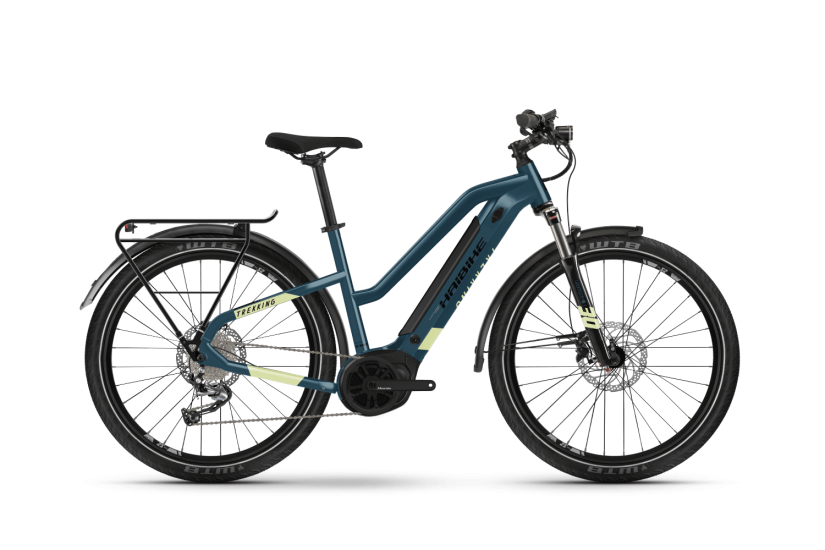 Haibike Trekking 5 Low - Mid blue/canary vel. 17" 44 cm  2022