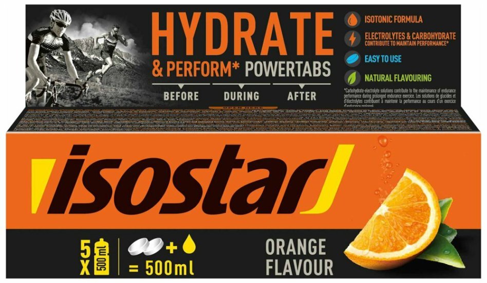 tablety ISOSTAR pomeranč