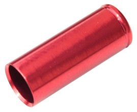 koncovka bowdenu MAX1 CNC Alu 5mm červená 100ks