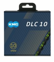 řetěz KMC X-10 SL DLC zeleno/černý v krabičce