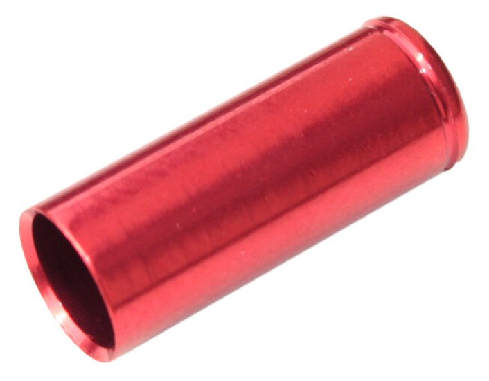 koncovka bowdenu MAX1 CNC Alu 5mm utěsněná červená 100ks