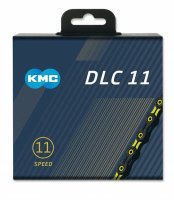 řetěz KMC X-11 SL DLC žluto/černý v krabičce