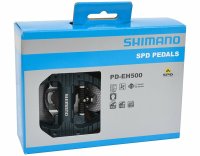 pedály SHIMANO SPD PD-EH500 s kufry SM-SH56 v krabičce