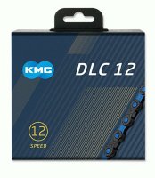 řetěz KMC DLC 12 modro/černý v krabičce