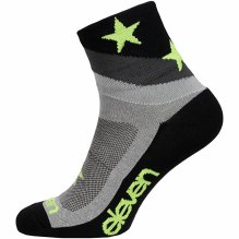 ponožky ELEVEN Howa Star Grey vel. 5- 7 (M) šedé/černé/žluté