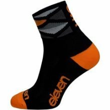 ponožky ELEVEN Howa Rhomb Orange černo-oranžové vel. 2- 4 (S)