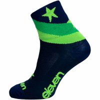 ponožky ELEVEN Howa Star Blue černo - zelené vel.11-13 (XL)