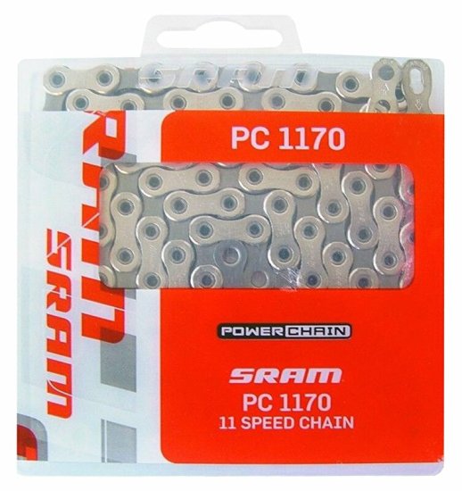 řetěz SRAM PC 1170 HollowPin 120 čl.+ spojka PowerLock 11 speed v krabičce
