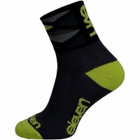 ponožky ELEVEN Howa Rhomb Green vel. 5- 7 (M) černé/zelené