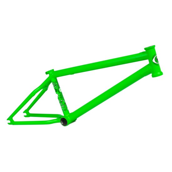 Rám BMX CULT HAWK Fluorescent Green, 20,75"