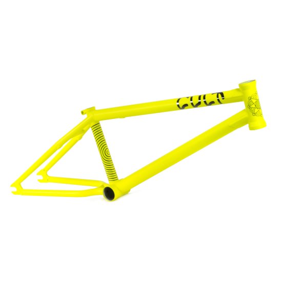 Rám BMX CULT AK Edition OS 3RD Gen Luminous Yellow, 21"