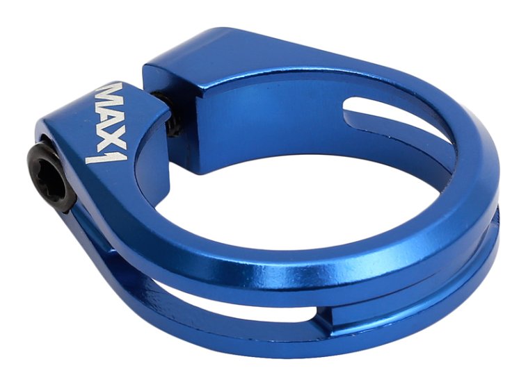 sedlová objímka MAX1 Performance 34,9 mm imbus modrá