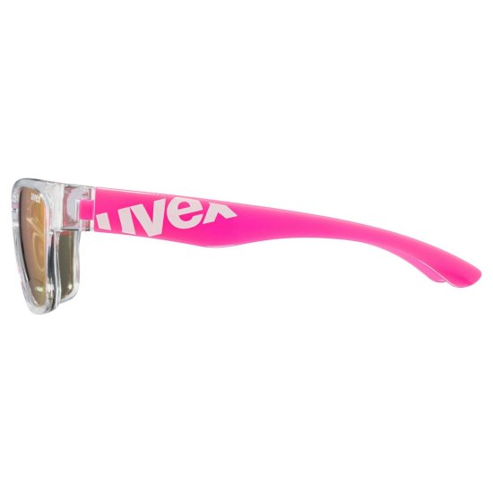 19 UVEX BRÝLE SPORTSTYLE 508 CLEAR PINK/MIR. RED (9316) Uni