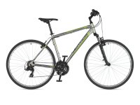 AUTHOR Compact 2020 18" stříbrná-matná/zelená/černá krosové kolo