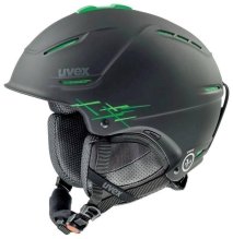 helma UVEX P1US PRO, black-green mat (S566156270*) 52-55