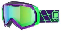 lyžařské brýle UVEX G.GL 100, dark purple/litemirror green (9926) Uni
