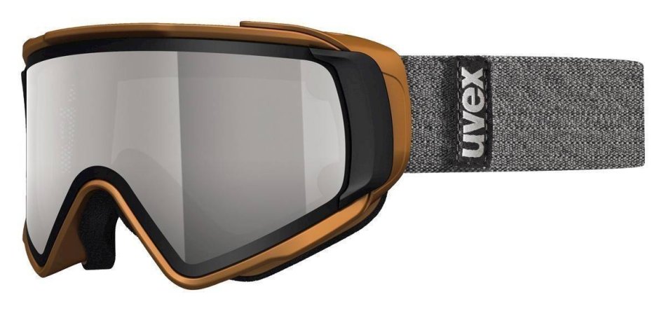 lyžařské brýle UVEX JAKK TAKE OFF POLA, copper mat double lens/polavision litemirror silver/clear (8026) Uni