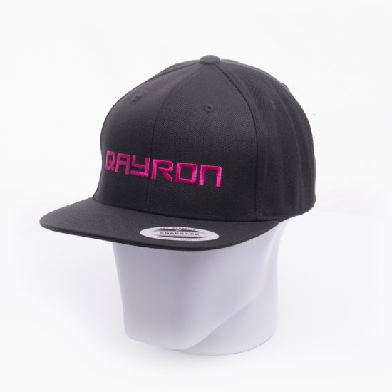 Kšiltovka Qayron Classic Snapback black - Qayron Pink