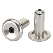 Koncovky řidítek ODI Aluminium End Plugs - Silver
