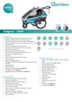 Vozík Kidgoo1 - Petrol Blue