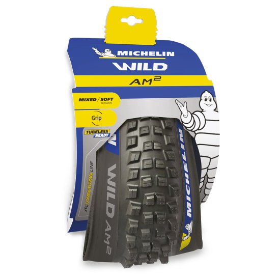 MICHELIN WILD AM2 TS TLR KEVLAR 29X2.60 COMPETITION LINE 869229 Uni