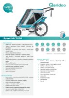 Vozík Speedkid2 - Petrol Blue